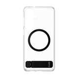 CARE by PanzerGlass Case Transparent w. Black Kickstand & Qi Samsung Galaxy S26+