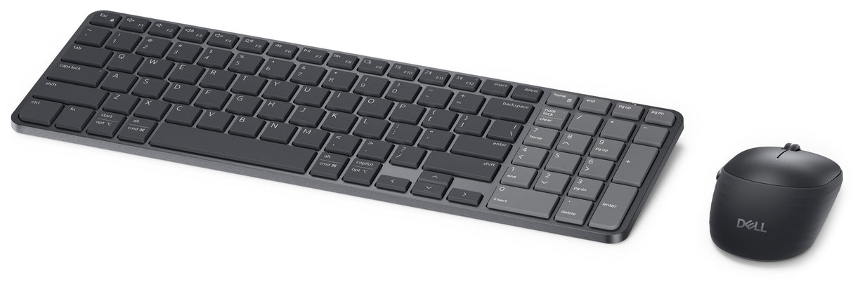 DELL Pro 7 KM746 tastatur Mus inkluderet Universel RF trådløs + Bluetooth QWERTY US International Grafit