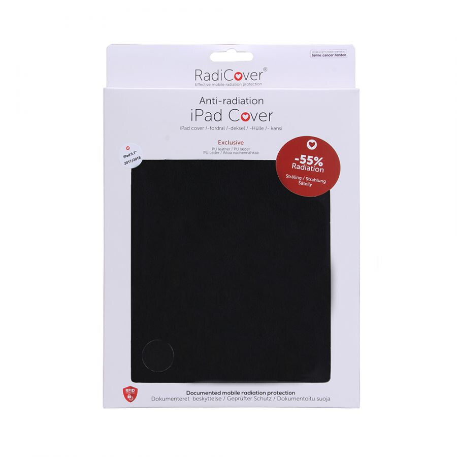 Radicover RAD207 tablet etui 24,6 cm (9.7") Folie Sort