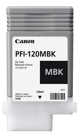 Canon PFI-120MBK blækpatron 1 stk Original Mat sort