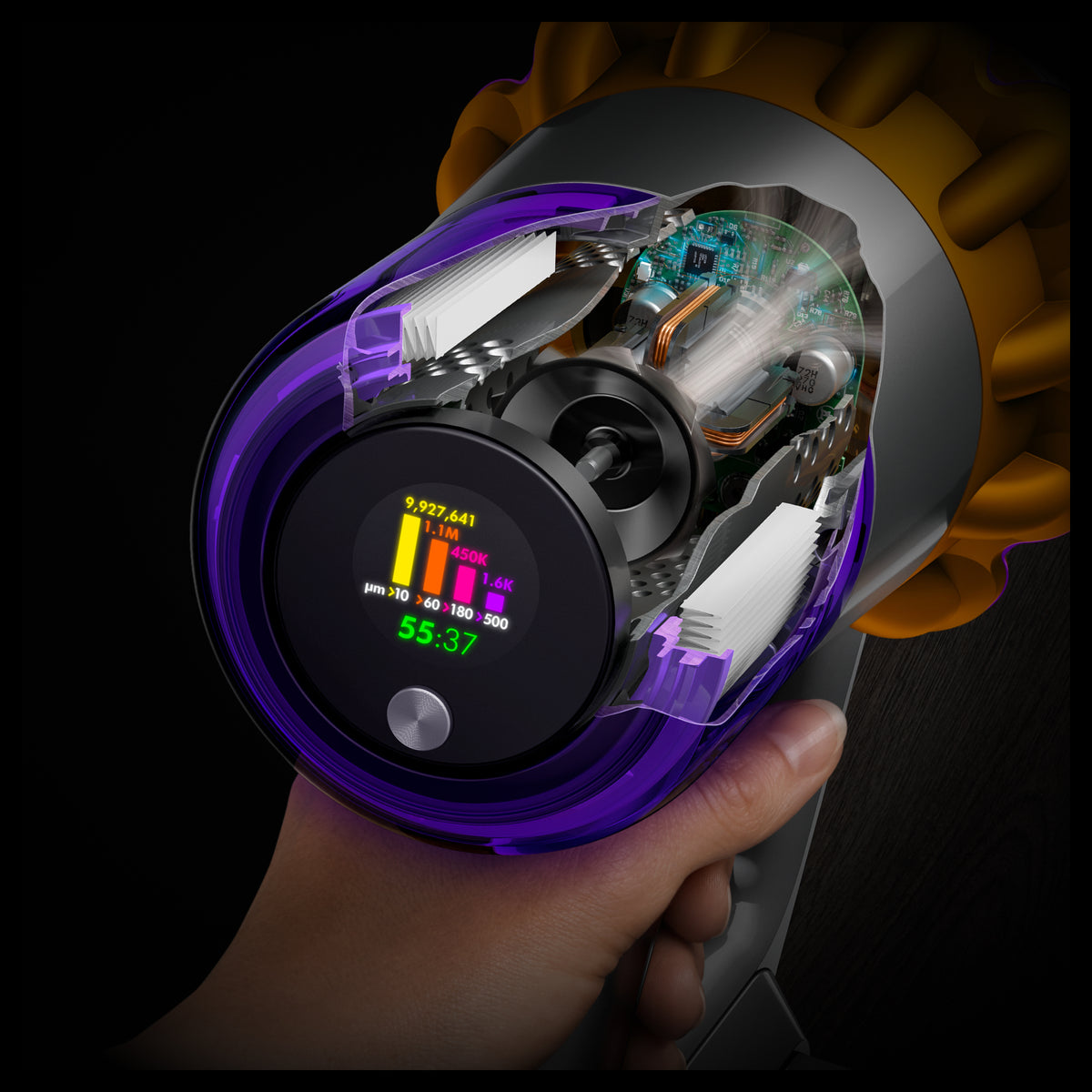 Dyson V15 Detect Absolute Rustfrit stål