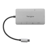 Targus DOCK419 Ledningsført USB 3.2 Gen 1 (3.1 Gen 1) Type-C Grå