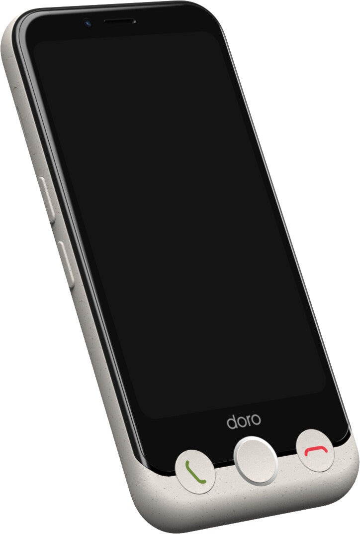 Doro Aurora 11 11,4 cm (4.5") Dual SIM Android 14 4G USB Type-C 4 GB 64 GB 3000 mAh Hvid