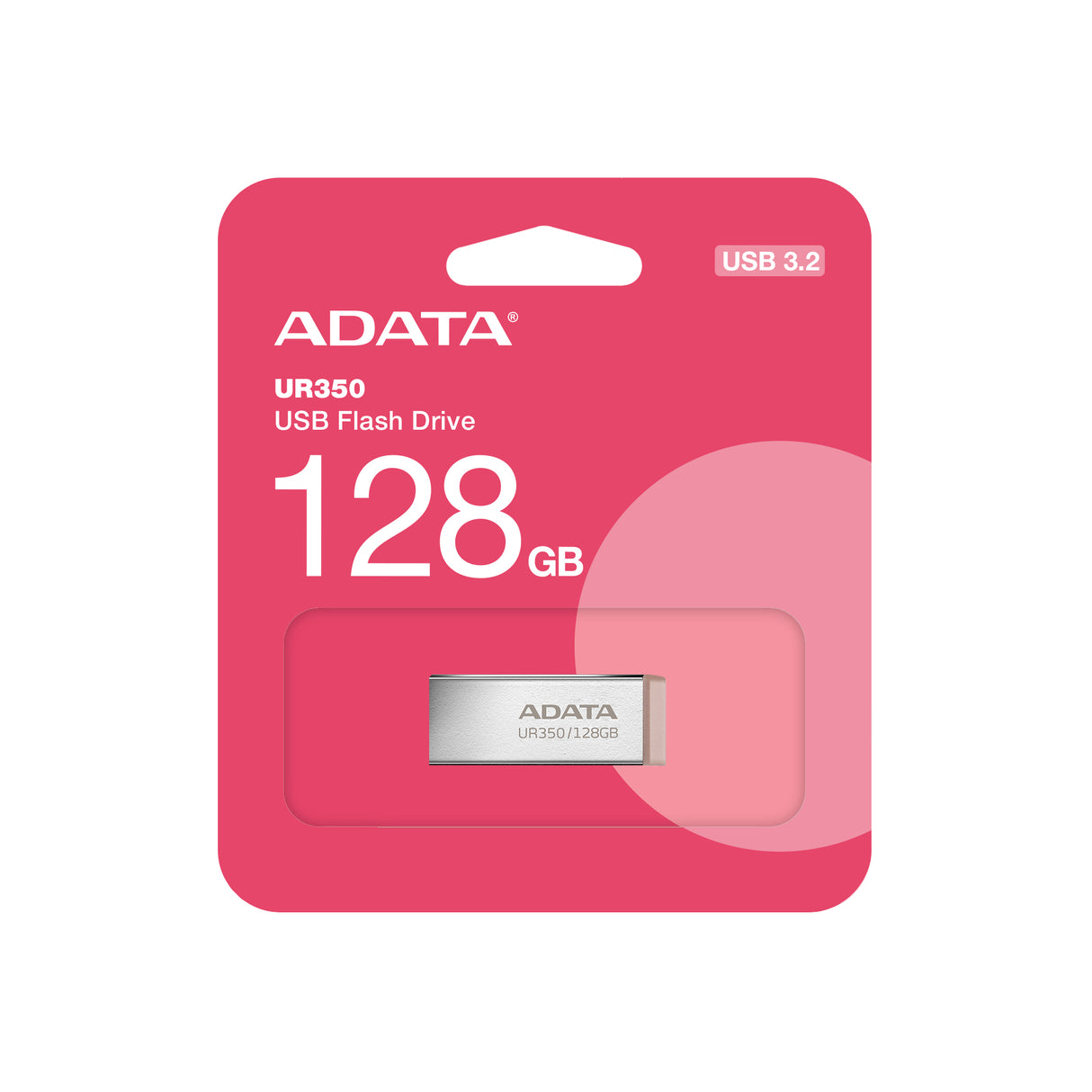 ADATA UR350 USB-nøgle 128 GB USB Type-A 3.2 Gen 1 (3.1 Gen 1) Brun