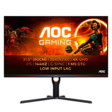 AOC Gaming U32G3X/BK 32 IPS 3840 x 2160 (4K) HDMI DisplayPort 144Hz