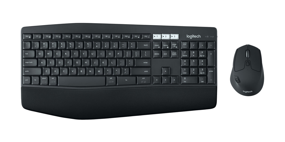 Logitech MK850 Performance tastatur Mus inkluderet Universel RF trådløs + Bluetooth QWERTY Engelsk Sort