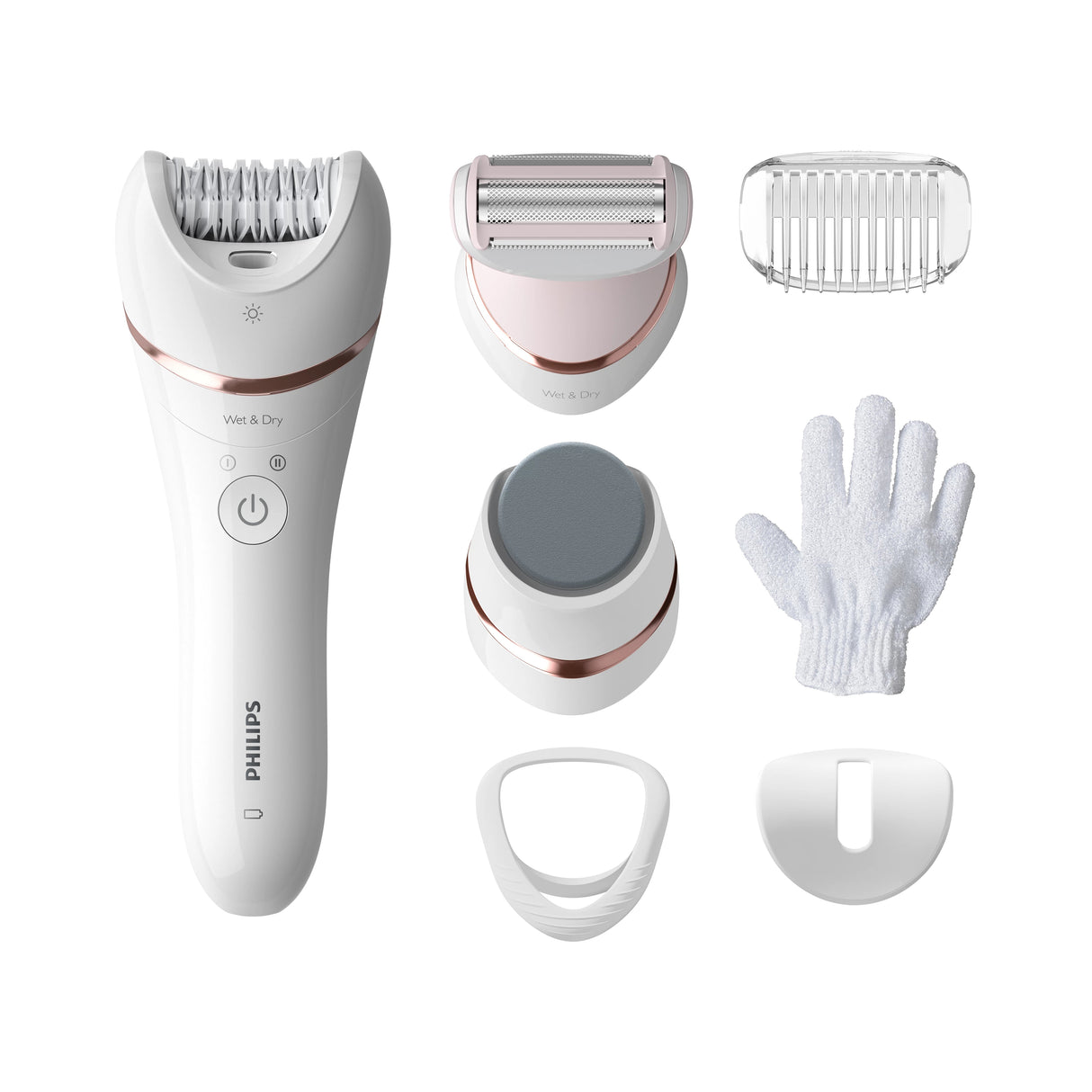 Philips 8000 series Epilator Series 8000 BRE730/10 Wet & Dry-epilator