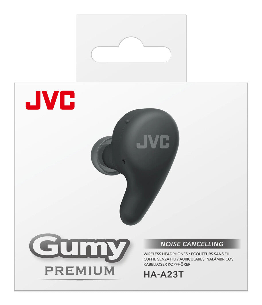 JVC HA-A23T-B-U hovedtelefoner/headset True Wireless Stereo (TWS) I ørerne Opkald/Musik/Sport/Hverdag Bluetooth Sort