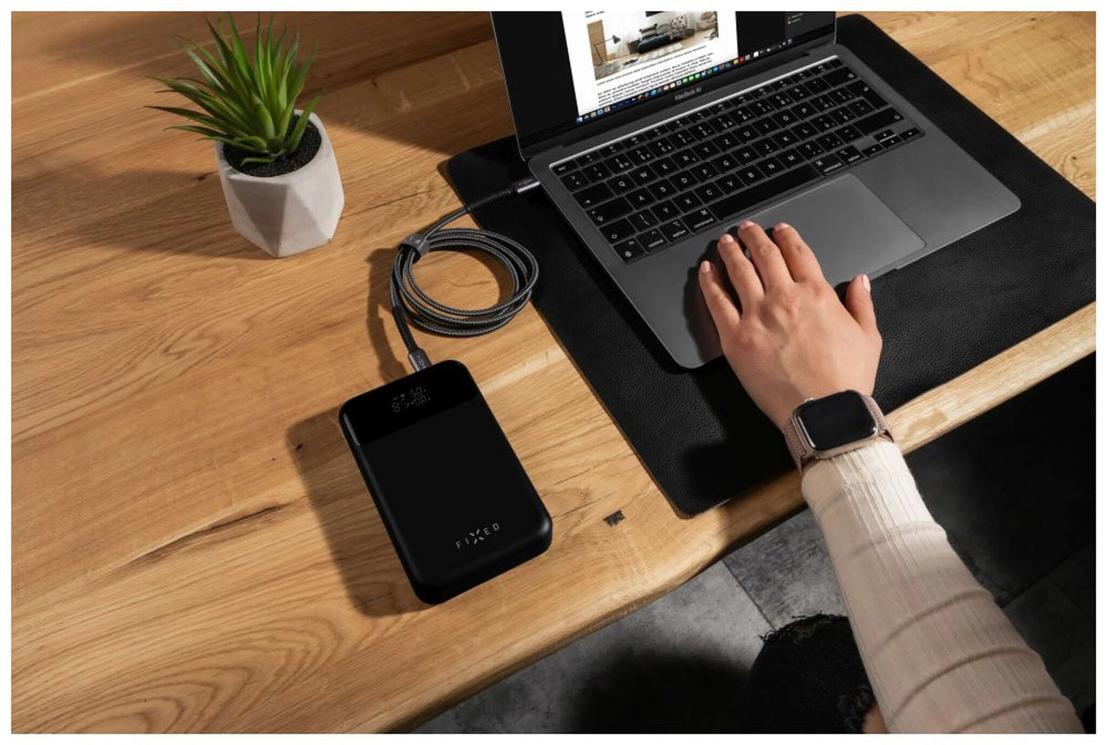 FIXED FIXDA-CC12-GR USB-kabel USB 2.0 1,2 m USB C 4,8 Gbit/sek. 240 W Grå