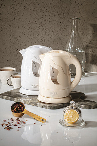 Adler AD 08b elkedel 1 L 850 W Beige