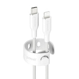 PanzerGlass empower by ® Racing 60W USB-C to Lightning Kabel | USB 2.0 | 1.2M | Silver White