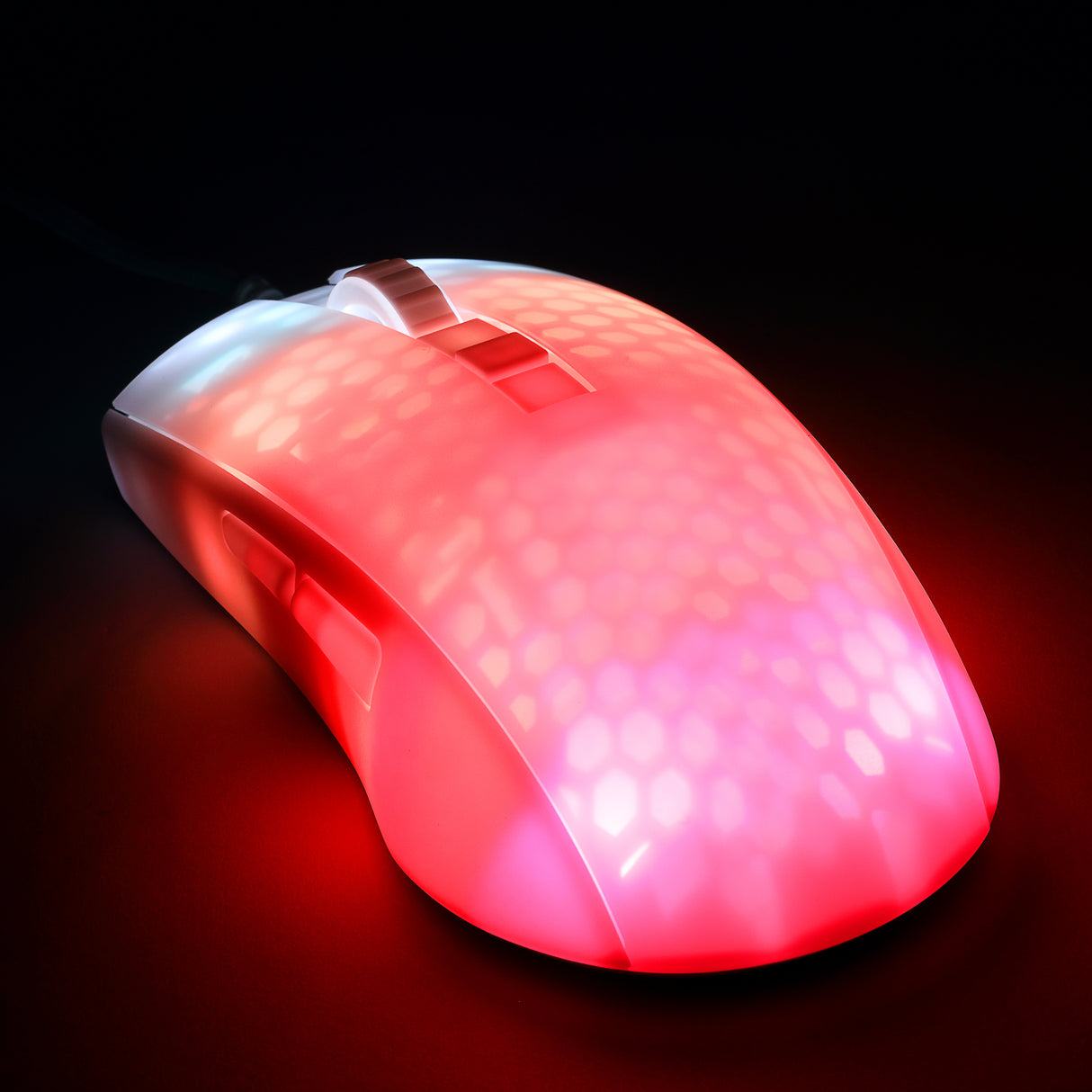 Deltaco Gaming WM87 ultralight mouse, white