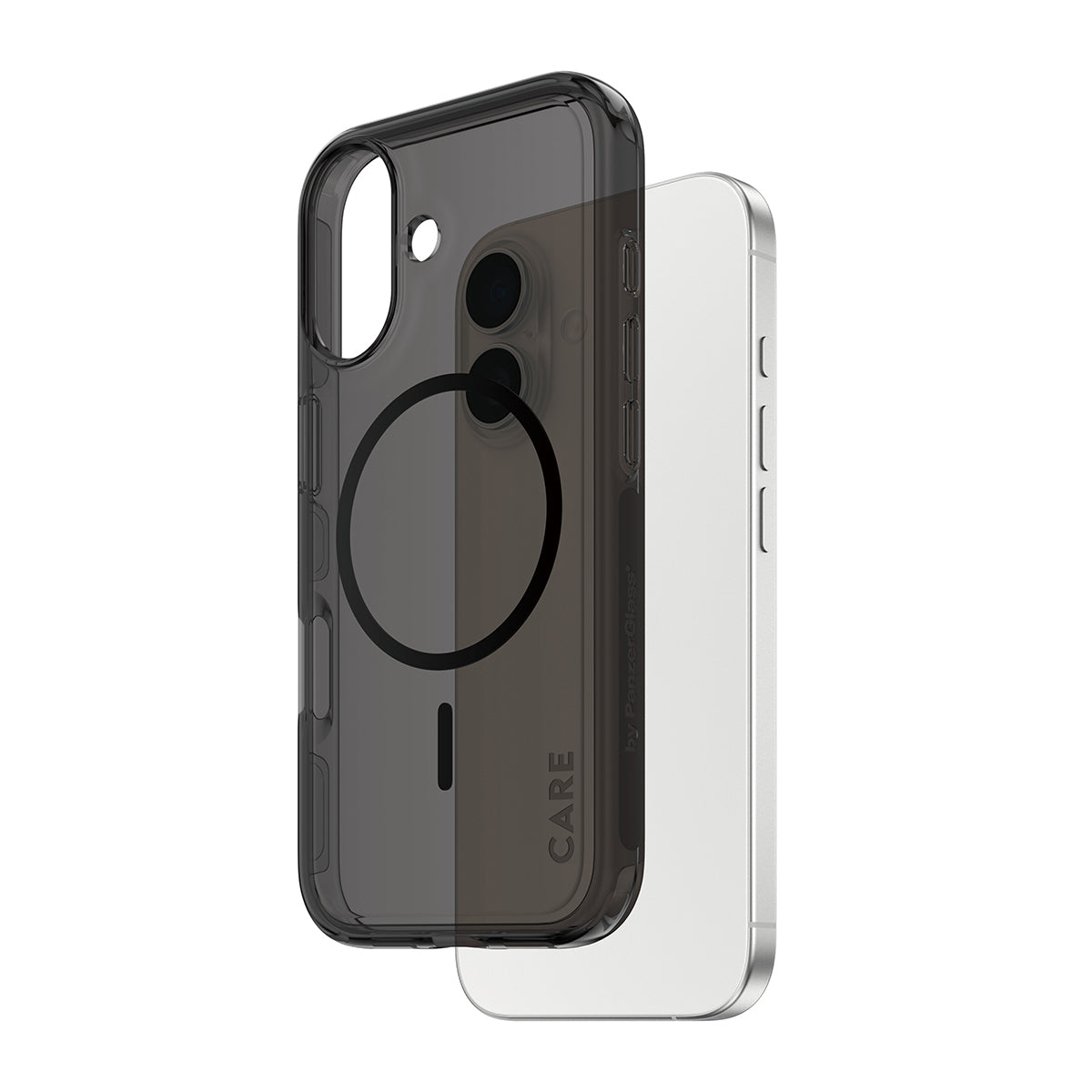 PanzerGlass CARE™ by ® Smokey Case m. Sort MagSafe iPhone 17