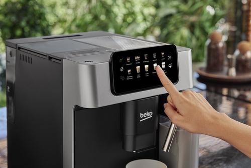 Beko CEG7304X CaffeExperto Bean To Cup Coffee Machine with Integrated Milk Jug