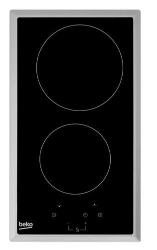 Beko HDMC32400TX kogeplade Rustfrit stål Indbygget 30 cm Keramisk 2 zone(s)