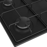 Beko HIBG64120SB 60cm Gas Hob with Side Knob Controls