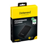 Intenso XS20000 Lithium polymer (LiPo) 20000 mAh Sort