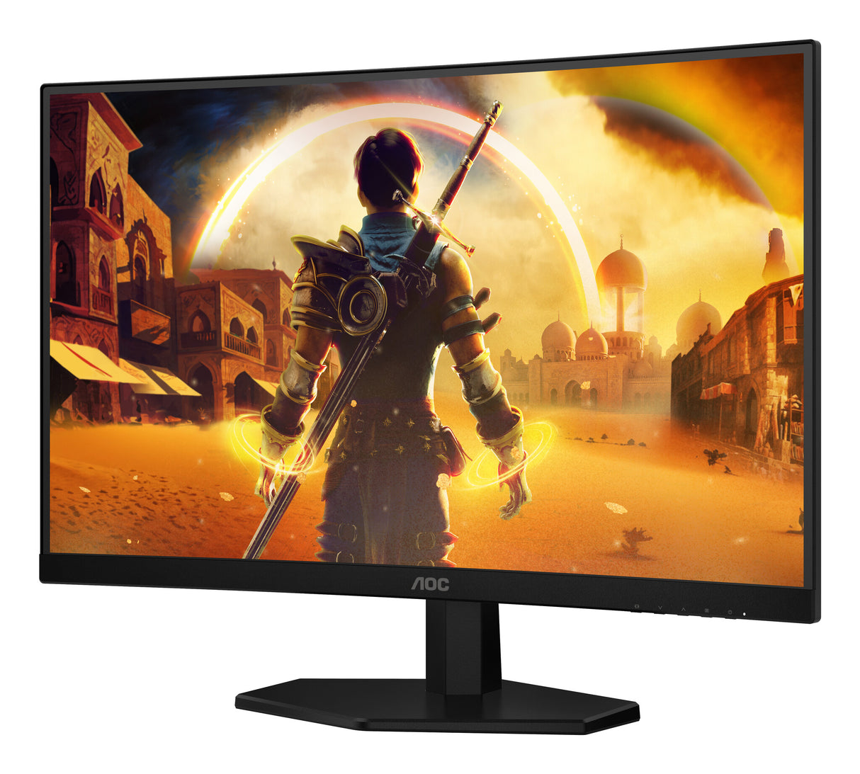 AOC G4 C27G42E computerskærm 68,6 cm (27") 1920 x 1080 pixel Fuld HD LED Sort, Rød