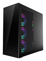 Arctic Xtender Case Black Tårn Udvidet ATX Ingen strømforsyning Glass Sort