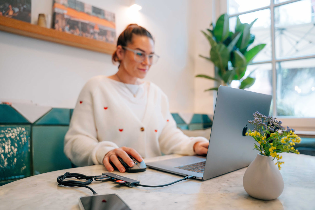 Verbatim 32158 interface hub USB 3.2 Gen 1 (3.1 Gen 1) Type-C 5000 Mbit/s Grå