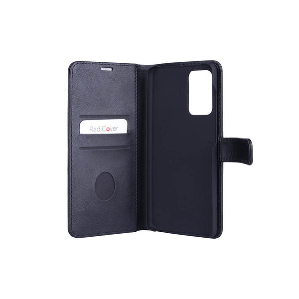 Radicover RAD254 mobiltelefon etui 17 cm (6.7") Tegnebogsetui Sort