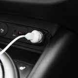 Gear 665056 oplader til mobil enhed Universel Hvid Cigartænder, Vekselstrøm Automatisk, Indendørs