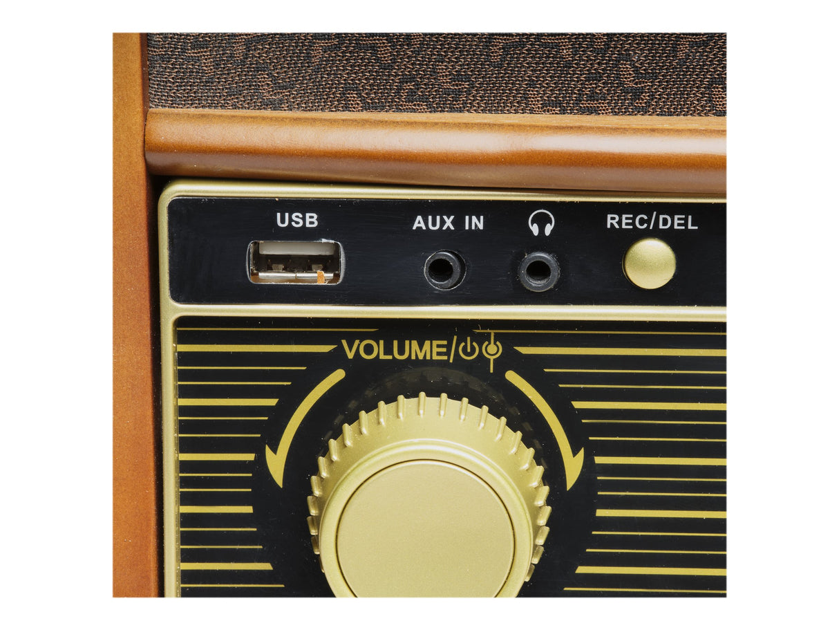DENVER MCR-50 MK3 Forstærker Kassette Cd / MP3-afspiller Digital afspiller Pladespiller Radio Digital optager 5Watt
