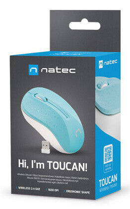 NATEC NMY-1651 mus Kontor Ambidextrous Bluetooth 1600 dpi