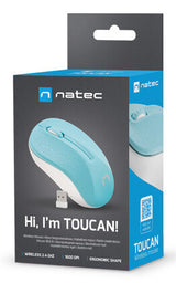 NATEC NMY-1651 mus Kontor Ambidextrous Bluetooth 1600 dpi