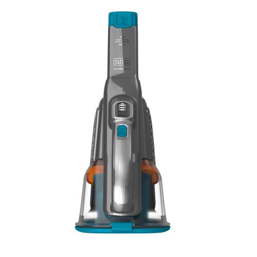 Black & Decker BHHV520BF-QW handheld vacuum Blue, Silver, Titanium Bagless