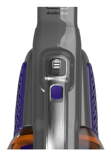 Black & Decker BHHV520BFP handheld vacuum Black, Violet Bagless