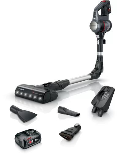 Bosch BBS712A stick vacuum/electric broom 2-in-1 stick vacuum Battery Dry Hygiene Filter Bagless 0.3 L Graphite
