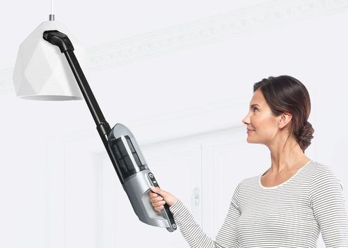 Bosch BCH3P210 stick vacuum/electric broom 2-in-1 stick vacuum AC/Battery Dry Bagless 0.4 L Black, Grey