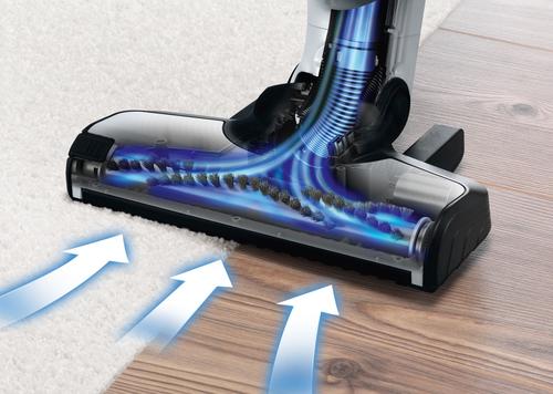 Bosch BCH3P210 stick vacuum/electric broom 2-in-1 stick vacuum AC/Battery Dry Bagless 0.4 L Black, Grey