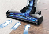 Bosch BCH3P210 stick vacuum/electric broom 2-in-1 stick vacuum AC/Battery Dry Bagless 0.4 L Black, Grey