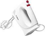 Bosch MFQP1000 mixer Hand mixer 300 W Red, White
