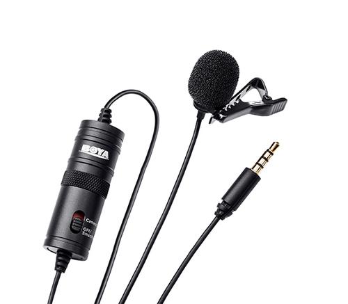 BOYA BY-M1 microphone Black Lavalier/Lapel microphone