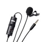 BOYA BY-M1 microphone Black Lavalier/Lapel microphone