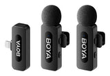 BOYA BY-V2 (V2.0) mikrofon Sort Clip-on mikrofon