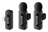 BOYA BY-V20 (V2.0) Sort Clip-on mikrofon