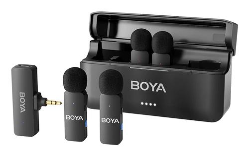 BOYA BY-V4 mikrofon Sort Clip-on mikrofon
