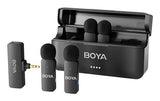 BOYA BY-V4 mikrofon Sort Clip-on mikrofon