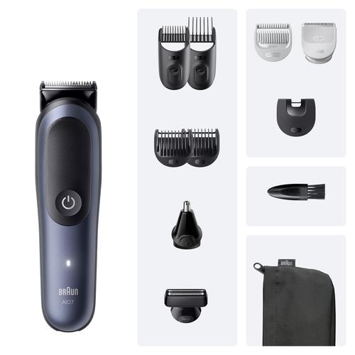 Braun 80789907 hair trimmers/clipper Dark Blue 21 Lithium-Ion (Li-Ion)