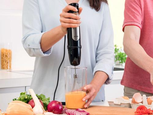 Braun MQ 7025X 0.6 L Immersion blender 1000 W Black, Stainless steel