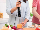 Braun MQ 7025X 0.6 L Immersion blender 1000 W Black, Stainless steel