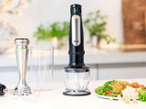 Braun MQ 7025X 0.6 L Immersion blender 1000 W Black, Stainless steel