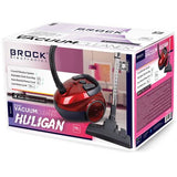 Brock Electronics BVC 5002 RD vacuum 1.5 L Drum vacuum Dry 700 W Bagless