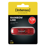 Intenso 3502491 USB Flash Drive 2.0 128GB Rainbow Line