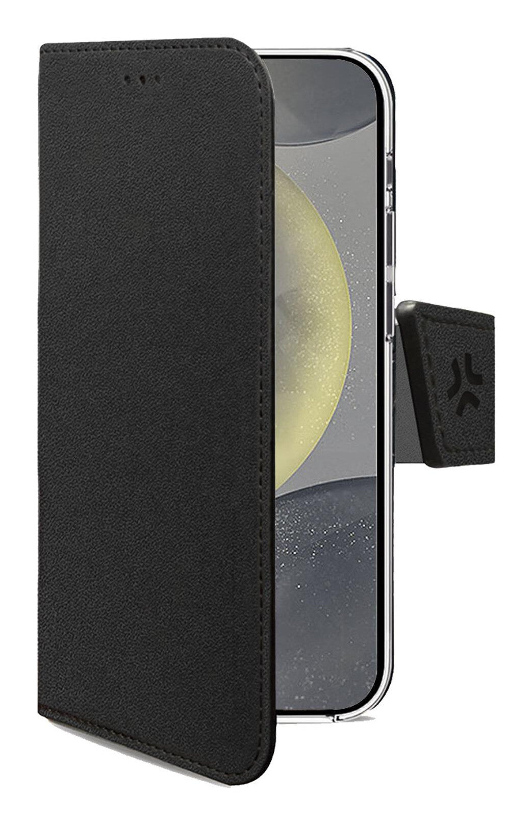 Celly WALLY1164 mobiltelefon etui 17 cm (6.7") Tegnebogsetui Sort