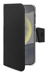 Celly WALLY1164 mobiltelefon etui 17 cm (6.7") Tegnebogsetui Sort